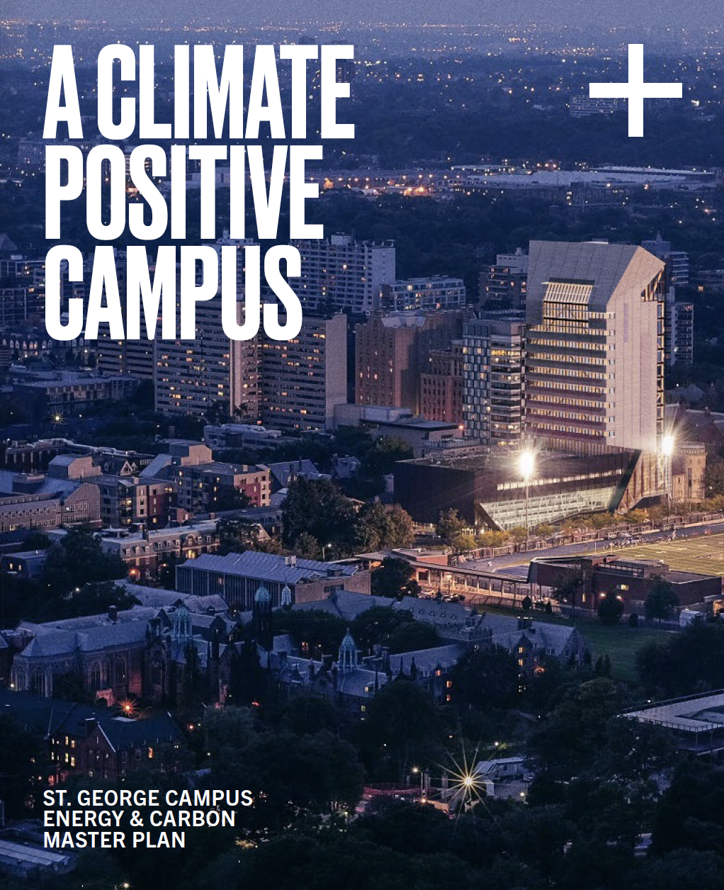 Cover image of the U of T Climate Positive Campus Plan