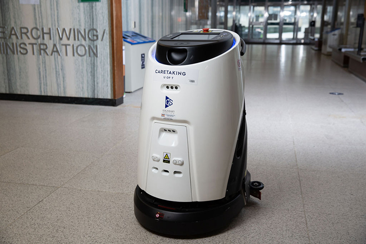The ECOBOT Scrubber 50.