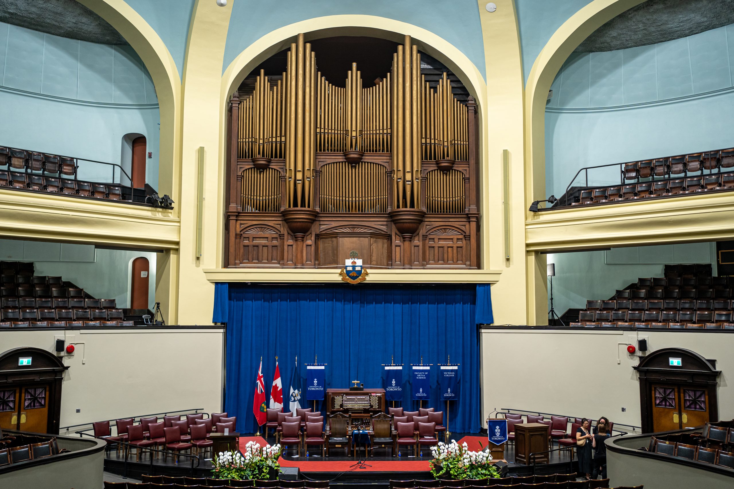 Casavant pipe organ at Convocation Hall