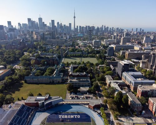 General views of the University of Toronto's St. George campus.